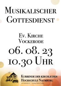 Gottesdienst Vockerode